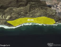 Venta de Terreno frente al mar, Playa Saldamando, Ensenada, 40HA